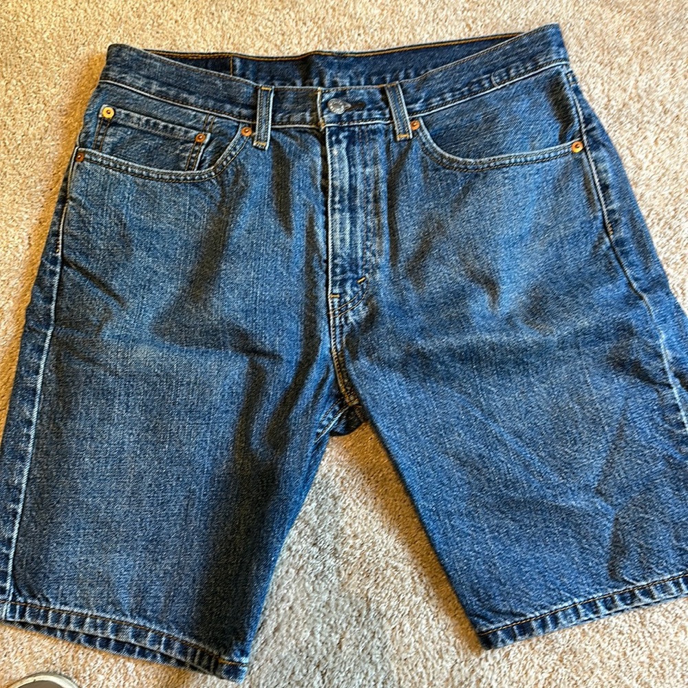 Levi's Blue Jean Shorts for Men